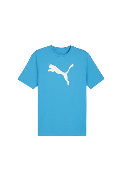 Puma Tricou casual din bumbac cu logo Teamrise pentru bărbați - 65870502   Albastru