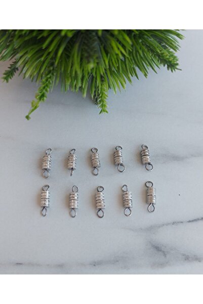 THAD VİDALI KLİPS, KOLYE BİLEKLİK KAPAMA KİLİT 10 ADET