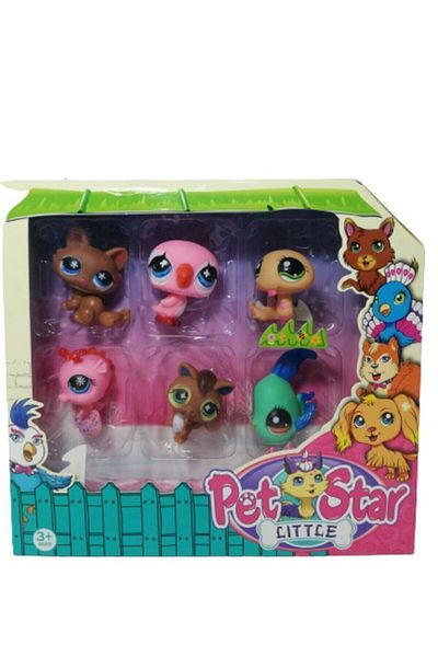 Little Pet Shop Miniş 6 Figures 100% Quality