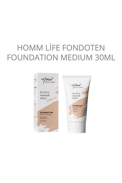 Homm Bitkisel Homm Life Medium Foundation Foundation - 30ml