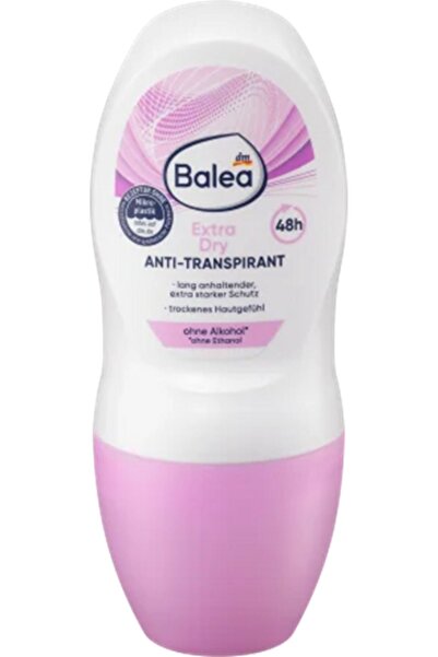BALEA Anti Transpirant Ter Önleyici Extra Dry Roll-on Deodorant Stick Roll , ...
