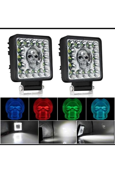 POLATLI OTO AKSESUAR Kuru Kafa Çakarlı Çalışma Lambası 12v - 24v ( Yeni Ürün )