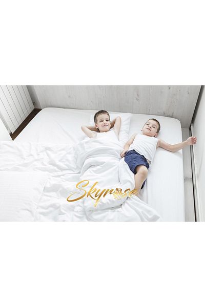 Skyrose Economical Dot Patterned Micro Fitted Mattresses Liquid Proof Mattresses (9 DIFFERENT SIZES) Mattress Protector Mattresses