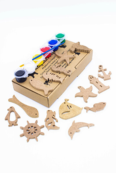 na neşeli ahşap Okul öncesi etkinlik .Ahşap boyama seti.. Eğitici Ahşap Boyas...