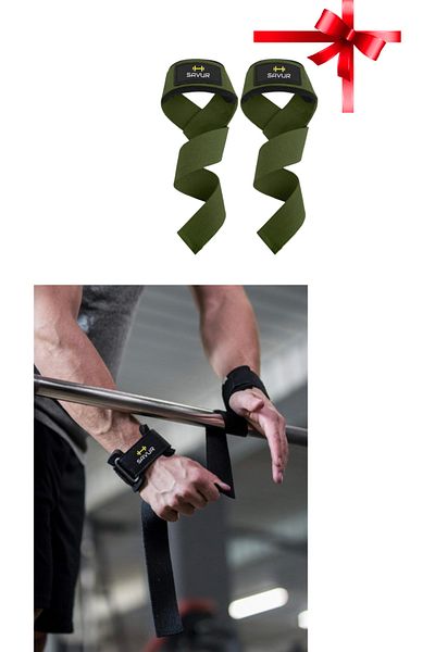 SAVUR Fitness Strap with Wrist - Weight Strap Gift
