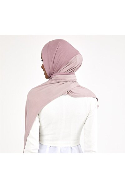 Differenza Two-Color Combed Cotton Shawl Lilac \ Lilies