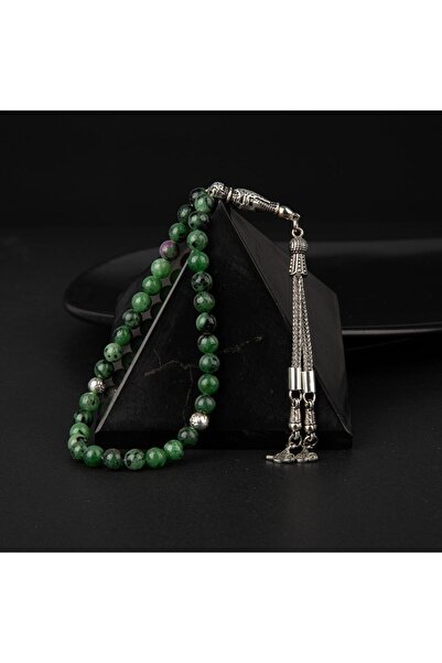 OSMANLI DOĞAL TAŞ أنيوليت 33 قطعة مسبحة من الحجر الطبيعي - 6 ملم