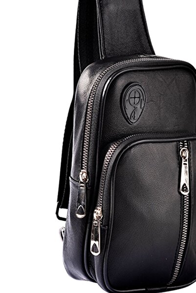 CüzCan Unisex Hakiki Deri Usb Çıkışlı Mini Çapraz Çanta