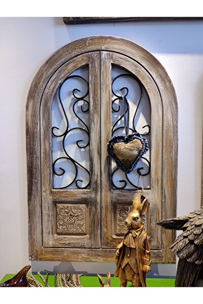 artsondekorasyon Dresuar Üzeri Pencere Çerçeve, Ferforjeli marka model, dresu...