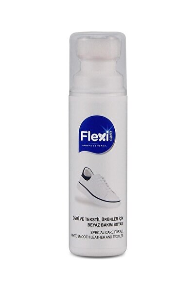 FLEXİCARE Susuz Fırçalı Spor Beyaz Deri Ve Kumaş Ayakkabı Bakımı Köpüğü