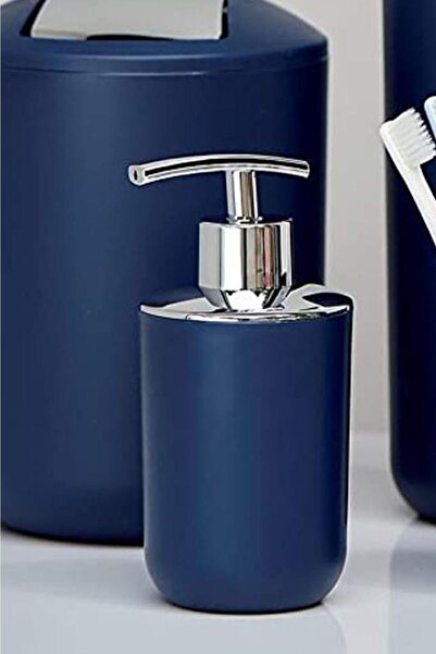 Saban Δοχείο υγρού σαπουνιού Πλαστικό Ναυτικό Μπλε