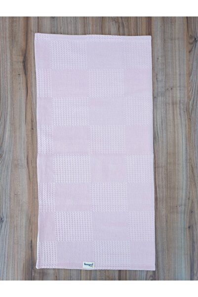 Tomuycuk 86x86cm Pink Baby Blanket for Boys and Girls - 100% Cotton, Natural Organic, Double Sided Sleeping Blanket