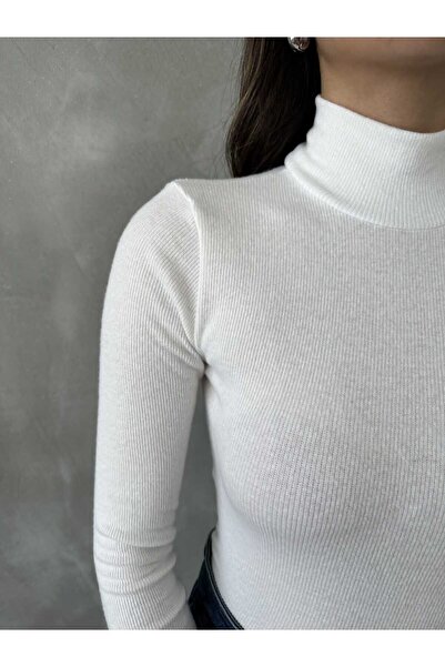 laughs Női hosszú ujjú, magasított blúz - fél garbó, camisole RD2003