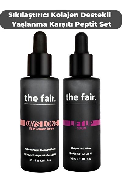 the fair. Kolajen Sıkılaştırıcı Peptit Destekli Yaşlanma Karşıtı Set