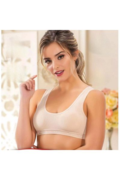KOTA بوستير نسائي بحزام عريض مع وسادات - 6313
