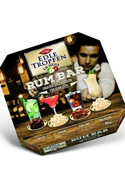 """""""HAPPYLİFE BREADY""" Trumpf Edle Tropfen In Nuss Rum Bar 100g