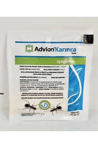SYNGENTA ADVİON KARINCA YEMİ 10gr