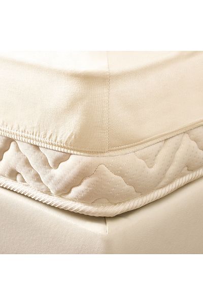 Evidea Ecru Soft Single Elastic Sheet - 120x200 cm