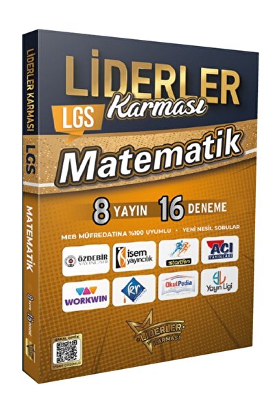 LİDERLER KARMASI 2026 Model 8.sınıf Lgs 8 Yayın Evinden 16 Matematik Branş De...