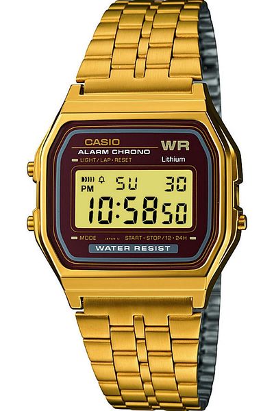 Casio Men's Wristwatch A159wgea-5df Steel