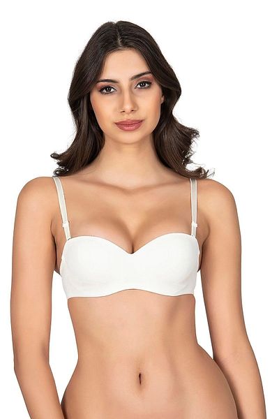 Belvü Strapless Padded Bra 1110 -Ecru
