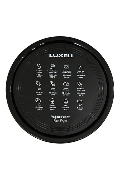 Luxell 5,5 Lt Fastfryer (ROSE-BLACK) (LX-FC5638)