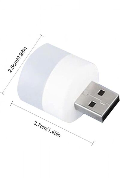 Genel Markalar Mini Ampul 1w Taşınabilir Usb Led Işık-powerbank Laptop Pc Uyumlu Mini Işık Usb Led Lamba