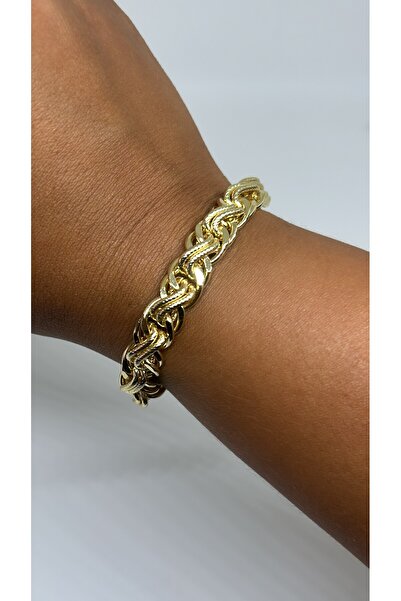 By Semra YSX KUYUMCU MODEL ÖZEL SERİ ÇELİK ÖRGÜ BİLEKLİK