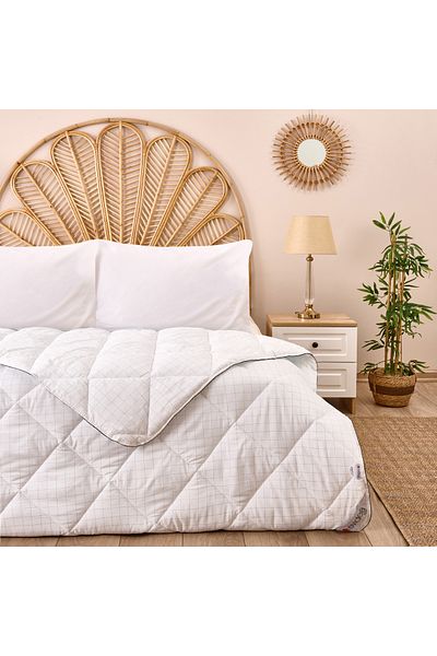 Evidea Antistress Soft Double Quilt - White - 195x215 cm