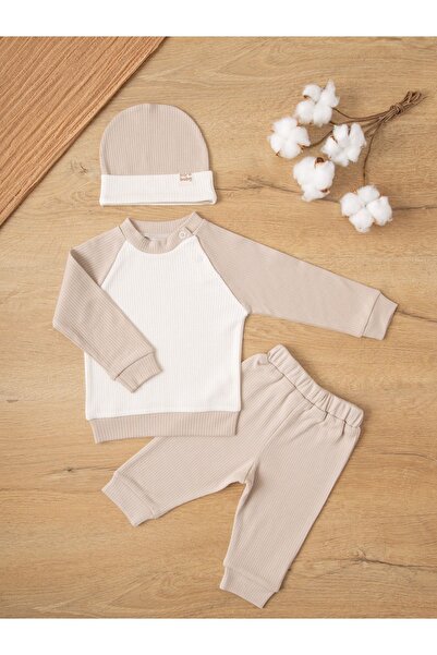 Sarebaby Comfort Series Unisex Baby Set Set of 3 Extra Soft 100% Cotton Special Twill Fabric