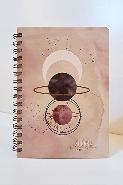 ArtNots A5 Indefinite Planner / Minimalist Art