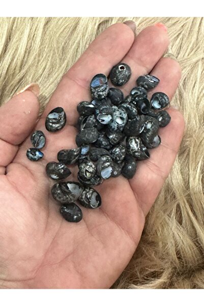 Gönülden Tasarım 40 komada crnih slinavih GOGOZ školjki u različitim veličina...