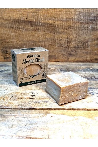 Sabuncu Mevlüt Efendi Pure Olive Oil Laurel Particle Soap 125 gr (1 PIECE)