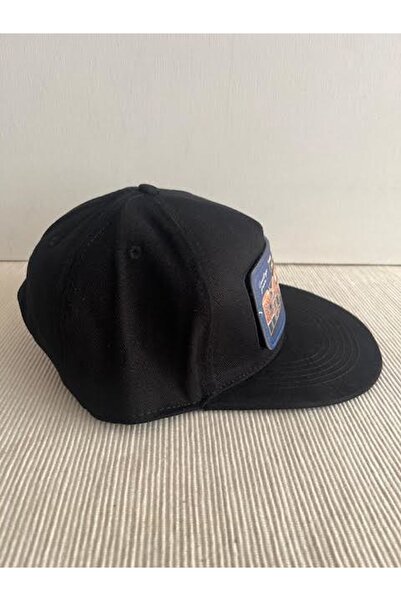 CosmoOutlet Unisex Black Hip Hop Cap with Passing Slogan for Los AnGeles - Detachable Bench Logo