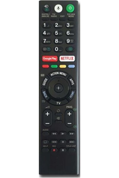 Sony Kl Rmf-tx310e Netflıx-prıme Vıdeo-google Play Tuşlu Ses Komutlu Lcd-led Tv Kumanda