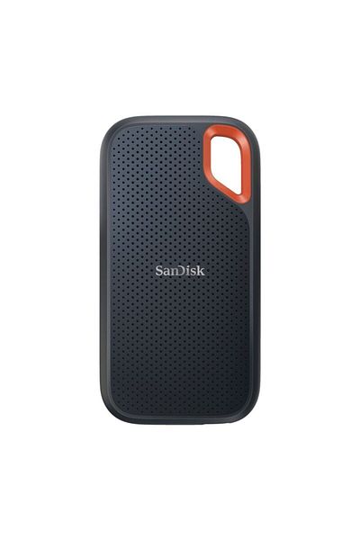 SanDisk محرك أقراص SSD محمول بسعة 500 جيجابايت باللون الأسود وسرعة 1050 ميجابايت/ثانية SSD V2