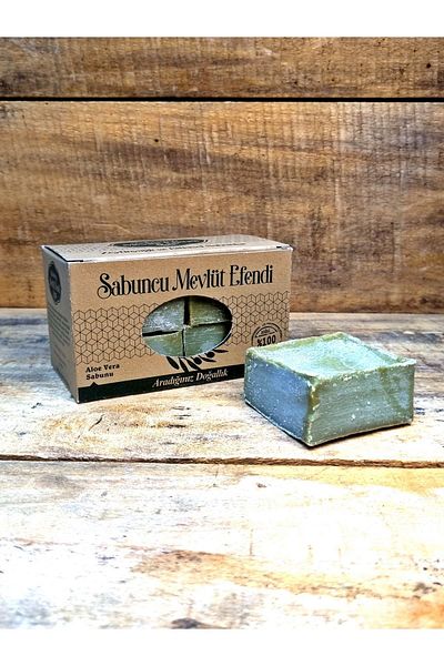 Sabuncu Mevlüt Efendi Aloe Vera Soap 450 Gr (4 Pieces)