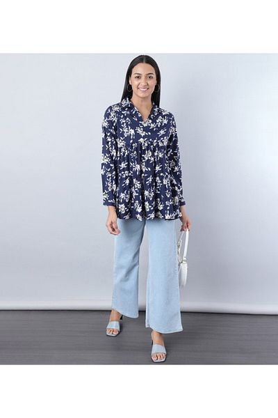 Aila Light Blue Women's Short dress