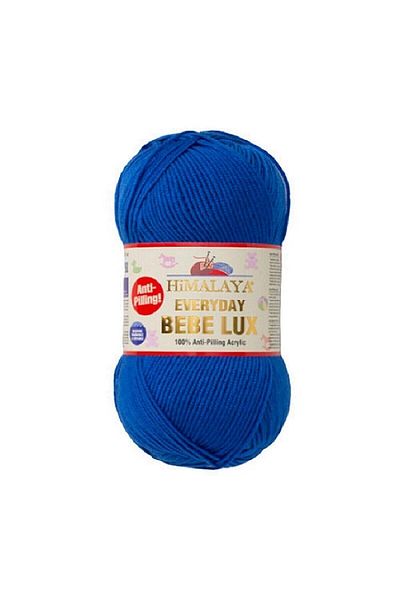 Himalaya Καθημερινό Bebe Lux Antipilling νήμα μπλε 70412