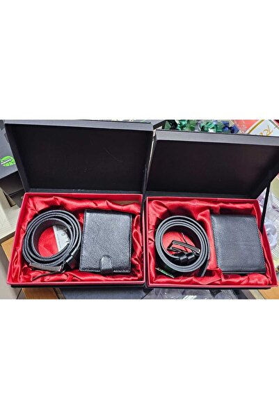 HİLAL KEMER %100 GERÇEK DERİ KEMER CÜZDAN SETİ