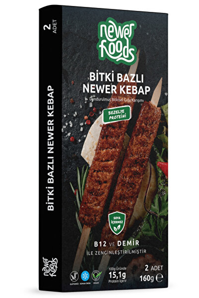 Newer Foods Bitki Bazlı Kebap 160g
