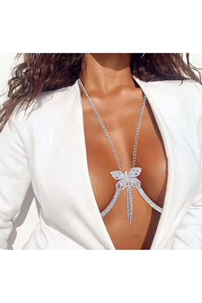 METİN BARIŞ Lolo Bijuteri Çanta Lolo0002 Gümüş Kaplama Kararmaz Göğüs Arası K...