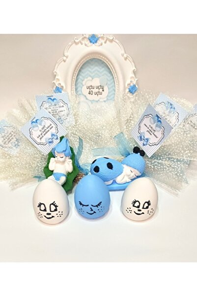 Nazenindusleri Mini Kırk Uçurma Sepeti Erkek Bebek 40 Uçurma Sepeti