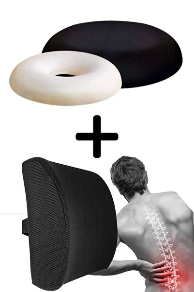 Ankaflex Ortopedik Oturma Simidi Ofis Sandalye Koltuk Minderi Kuyruk Sokumu Y...