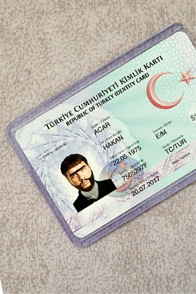 SARANG Husă transparentă de identitate Recep Ivedikk - permis de conducere, portofel de populație, carte școlară, husă Akbil