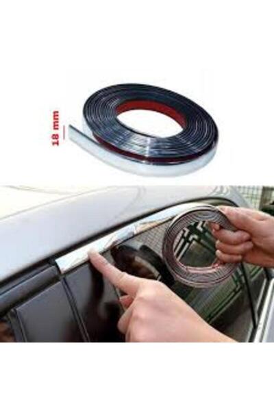 poyoto CİTROEN C-ELYSEE 1,8cm Genişlik 5 Metre Boy Krom Nikelaj Düz Şerit Dekoratif Çıta