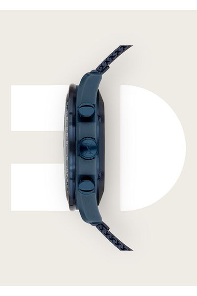 Milano X Change 5atm Polycarbonate Men's Watch, Active Functions and Straw Cord
