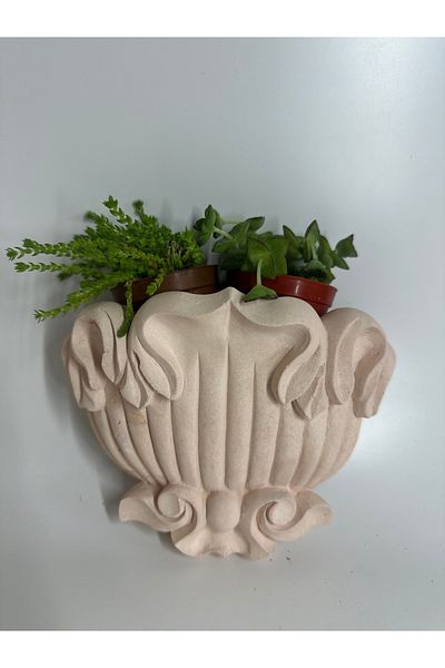 gözde hobi Gözdehobi Wall Flower Pot - Wall Mounted |   Wall Decoration Flower Pot |