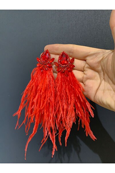 BEYOĞLU NİŞANTAŞI Rhinestone Feather Evening Dress Wedding Engagement Henna Wedding Cube