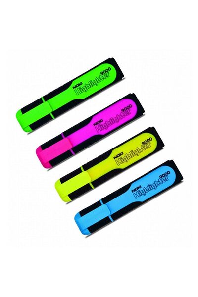 Noki 4 Colors Highlighter Green-pink-yellow-blue